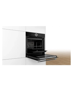 Купить Встраиваемый электрический духовой шкаф Bosch HBG634BB1 черный  в E-mobi