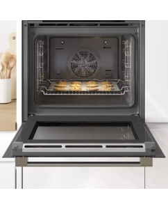 Купить Встраиваемый электрический духовой шкаф Bosch HBG634BB1 черный  в E-mobi
