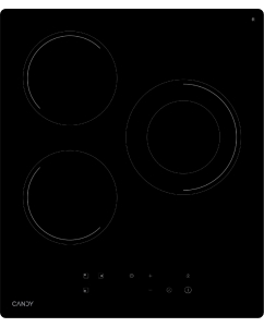 Купить Встраиваемая варочная панель электрическая Candy CHXC53DB черный в E-mobi