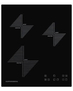 Купить Встраиваемая варочная панель индукционная KUPPERSBERG ICO 402 черный в E-mobi