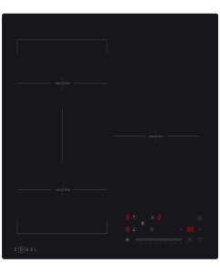 Купить Встраиваемая варочная панель индукционная ZUGEL ZIH454B черный в E-mobi