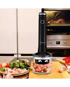Купить Погружной блендер Kitfort КТ-3502 черный  в E-mobi
