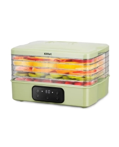 Купить Сушилка для овощей и фруктов Kitfort КТ-1992 прозрачный; зеленый в E-mobi