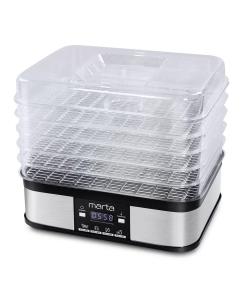 Купить Сушилка для овощей и фруктов Marta MT-1952 Bl/Pe в E-mobi