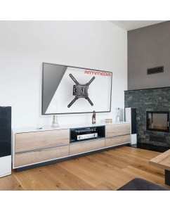 Купить Кронштейн для телевизора Arm media LCD-403 New 26&quot;-55&quot; черный  в E-mobi