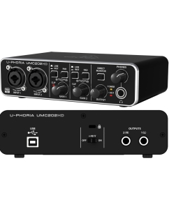 Купить Аудиоинтерфейс BEHRINGER U-PHORIA UMC202HD в E-mobi