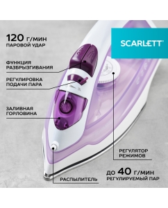 Купить Утюг Scarlett SC-SI30S06  в E-mobi