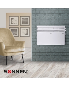 Купить Обогреватель-конвектор электрический напольный/настенный Sonnen, 2000Вт, 2 режима  в E-mobi