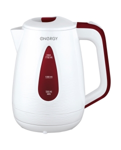 Купить Чайник электрический Energy E-214 1.7 л белый, красный в E-mobi