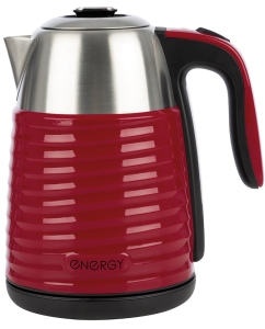 Купить Чайник электрический Energy E-253 164137 1.7 л красный, черный в E-mobi