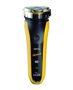 Купить Электробритва GA.MA GSH986 Sport желтая, черная в E-mobi