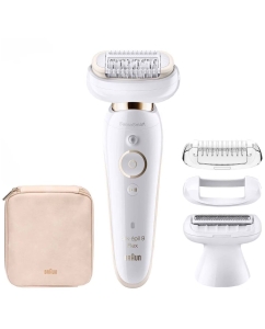 Купить Эпилятор Braun SES 9001 белый; золотистый в E-mobi