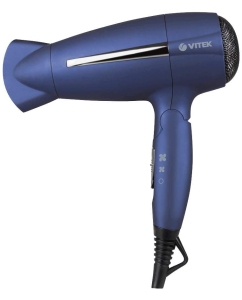 Купить Фен VITEK VT-1309 2 000 Вт синий, серебристый в E-mobi