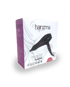 Купить Фен Harizma H10206 2000 Вт черный  в E-mobi