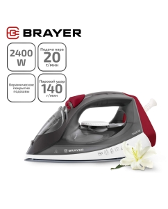 Купить Утюг Brayer BR4011 красный, черный в E-mobi