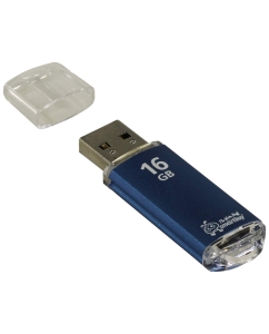 Купить Флешка SmartBuy V-Cut 16ГБ Blue (SB16GBVC-B)  в E-mobi