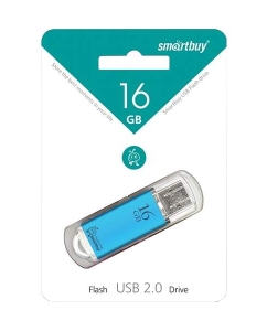 Купить Флешка SmartBuy V-Cut 16ГБ Blue (SB16GBVC-B)  в E-mobi