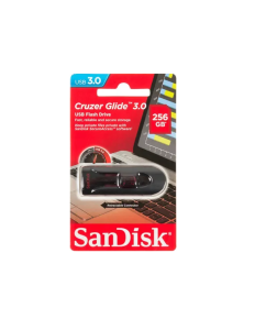 Купить Флешка SanDisk 256Gb Cruzer Glide USB 3.0 (SDCZ600-256G-G35) 256 ГБ Black  в E-mobi