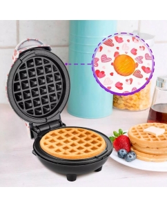 Купить Электровафельница Kitfort КТ-1684-1 розовая  в E-mobi