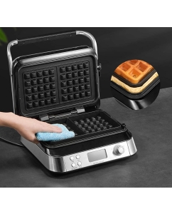 Купить Электровафельница Viatto VA-WM4D Silver  в E-mobi