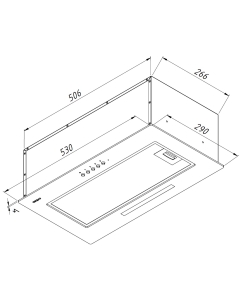 Купить Кухонная вытяжка встраиваемая AKPO WK-4 Mio eco II 60  в E-mobi
