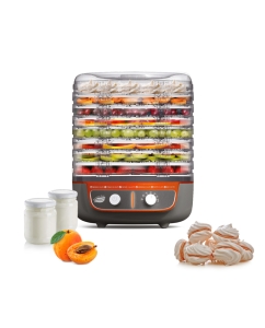 Купить Сушилка для овощей и фруктов Великие Реки Волга-9 Gr/Or в E-mobi