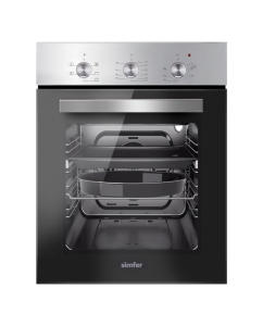 Купить Встраиваемый электрический духовой шкаф Simfer B4EM16016 черный в E-mobi