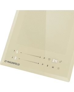Купить Встраиваемая варочная панель индукционная MAUNFELD CVI292S2FBG бежевый  в E-mobi