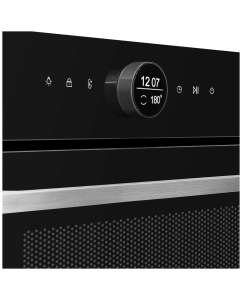 Купить Встраиваемый электрический духовой шкаф MAUNFELD EOEH7616B черный  в E-mobi