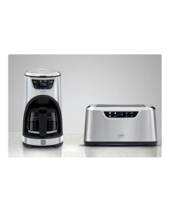Купить Кофеварка капельного типа CASO NOVEA C4 Silver/Black  в E-mobi