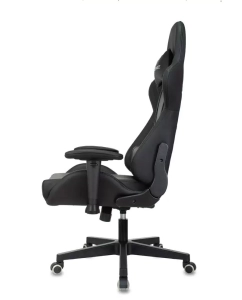 Купить Кресло игровое ZOMBIE FORMULA CARB черный, экокожа, механизм качания топ-ган  в E-mobi