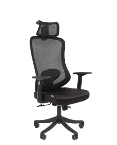 Купить Кресло для руководителя Chairman CH563 пластик, black в E-mobi