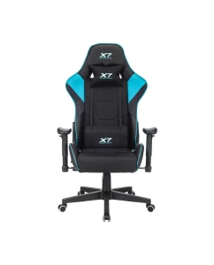 Купить Кресло игровое A4Tech X7 GG-1100 черный/голубой  в E-mobi