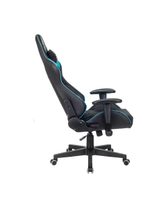 Купить Кресло игровое A4Tech X7 GG-1100 черный/голубой  в E-mobi