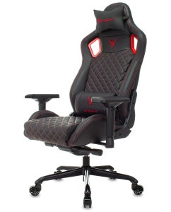 Купить Кресло игровое Knight Titan черный/красный  в E-mobi