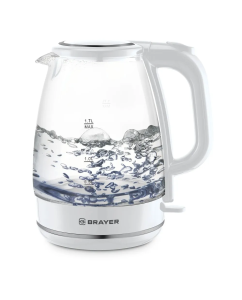 Купить Чайник электрический Brayer 1030BR-WH 1.7 л белый в E-mobi