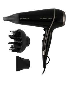 Купить Фен Polaris PHD 2503TDi 2500 Вт черный в E-mobi