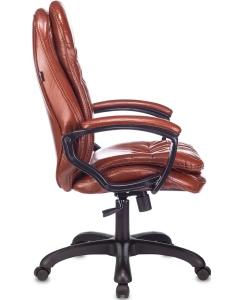 Купить Кресло руководителя Бюрократ T-9950LT Boroko-37 коричневый  в E-mobi