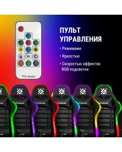 Купить Игровое кресло Ultimate Черный,Light,полиуретан,60мм  в E-mobi