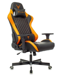 Купить Кресло игровое Knight ARMOR черный/оранжевый в E-mobi