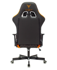 Купить Кресло игровое Knight ARMOR черный/оранжевый  в E-mobi