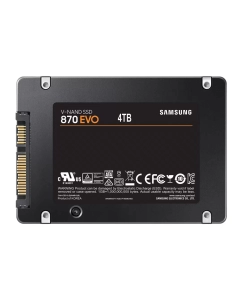 Купить SSD накопитель Samsung 870 EVO 2.5&quot; 4 ТБ (MZ-77E4T0BW)  в E-mobi