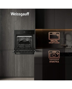 Купить Духовой шкаф Weissgauff EOV 676 SВ Black Еdition  в E-mobi