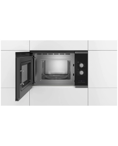 Купить Встраиваемая микроволновая печь Bosch BFL520MS0 черный/серебристый  в E-mobi