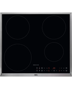 Купить Встраиваемая варочная панель индукционная AEG IKB64301XB черный в E-mobi