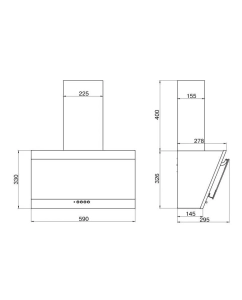 Купить Вытяжка настенная ELIKOR 50П-430-К3Д черный  в E-mobi