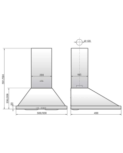 Купить Вытяжка настенная ELIKOR Оптима 50П-400-К3Л белый  в E-mobi