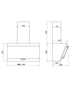Купить Вытяжка ELIKOR Титан 50П-430-К3Д белый  в E-mobi