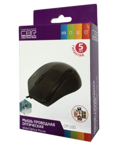Купить Мышь CBR CM-100 Black  в E-mobi