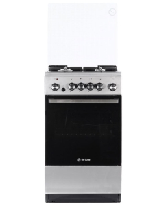 Купить Комбинированная плита De Luxe 5040.41гэ(кр) ЧР-010 серебристый в E-mobi